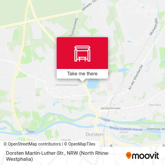 Карта Dorsten Martin-Luther-Str.