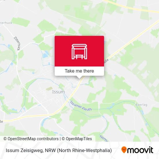 Карта Issum Zeisigweg