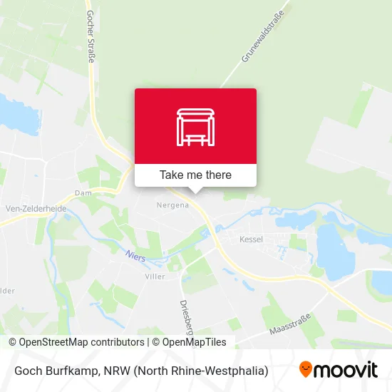 Карта Goch Burfkamp