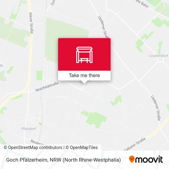 Карта Goch Pfälzerheim