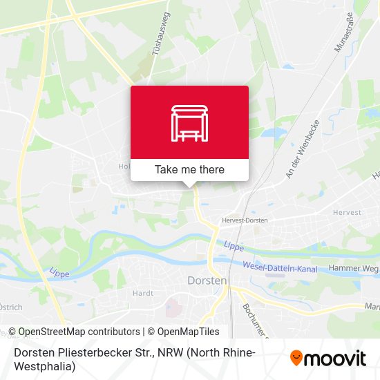 Карта Dorsten Pliesterbecker Str.