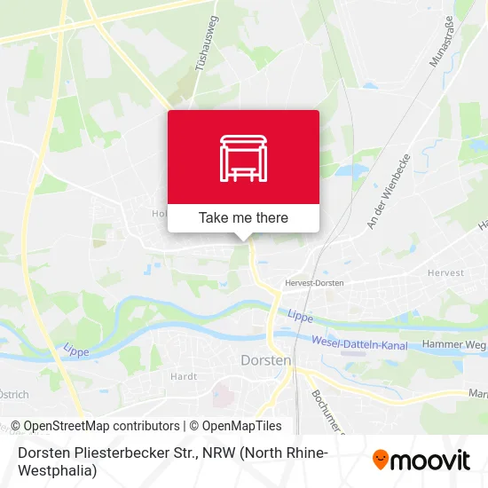 Карта Dorsten Pliesterbecker Str.