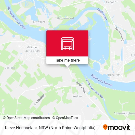 Карта Kleve Hoenselaar