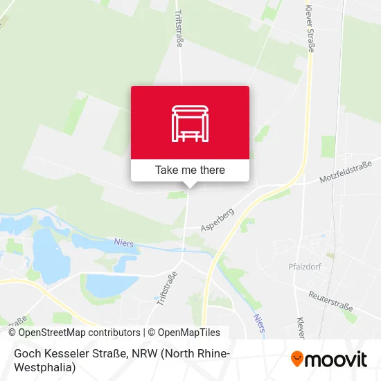 Карта Goch Kesseler Straße