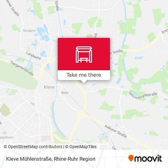 Kleve Mühlenstraße map