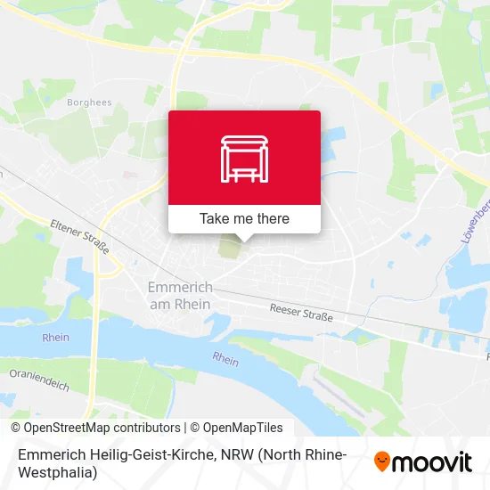 Emmerich Heilig-Geist-Kirche map