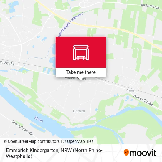 Emmerich Kindergarten map