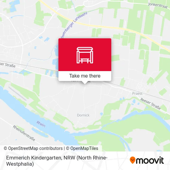 Emmerich Kindergarten map