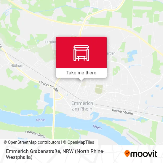 Emmerich Grabenstraße map