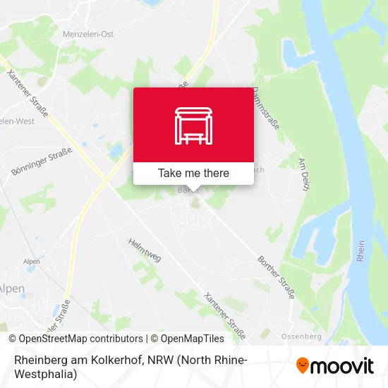 Карта Rheinberg am Kolkerhof
