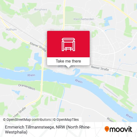Emmerich Tillmannsteege map