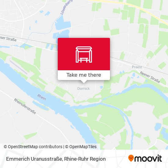 Emmerich Uranusstraße map