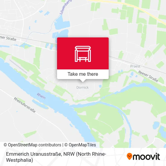 Карта Emmerich Uranusstraße