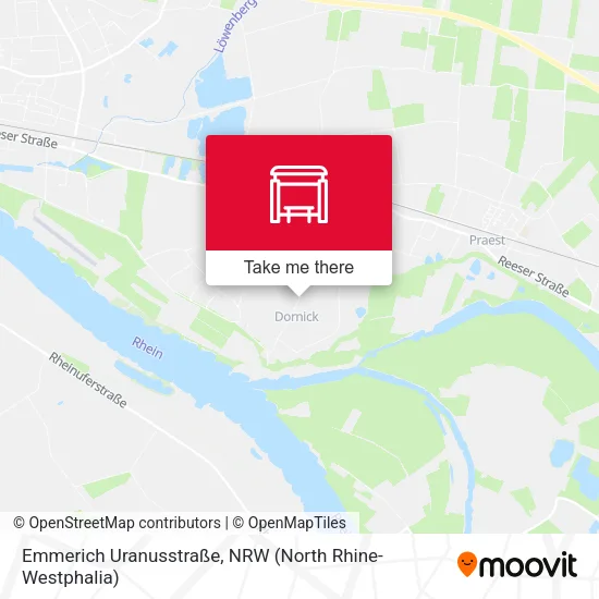 Карта Emmerich Uranusstraße