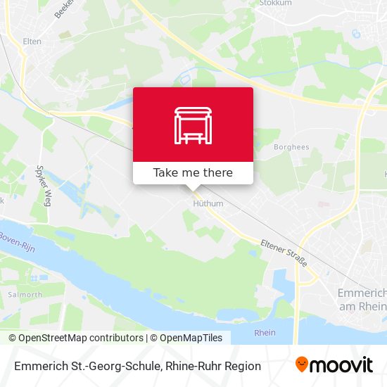 Emmerich St.-Georg-Schule map