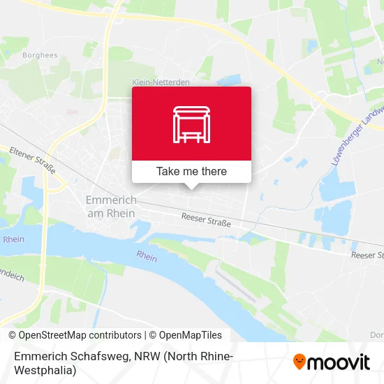 Карта Emmerich Schafsweg