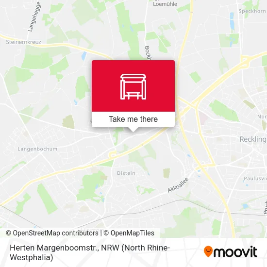 Карта Herten Margenboomstr.