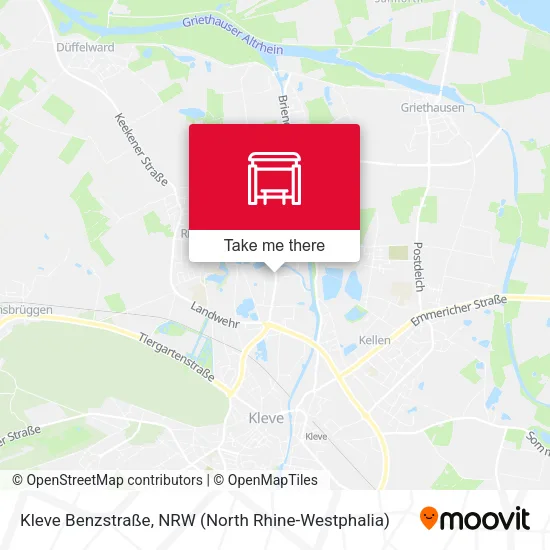 Карта Kleve Benzstraße
