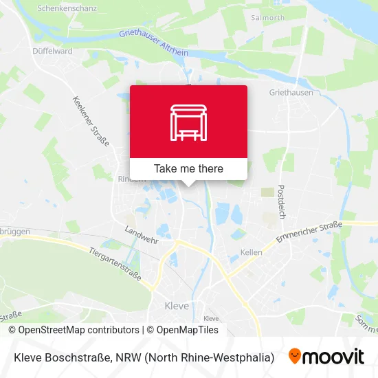 Карта Kleve Boschstraße