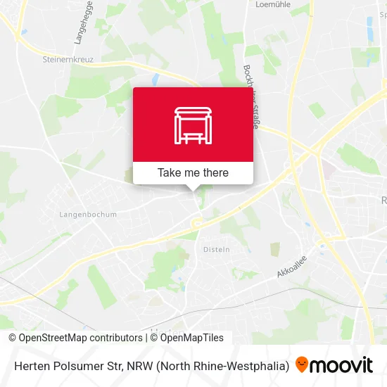 Карта Herten Polsumer Str