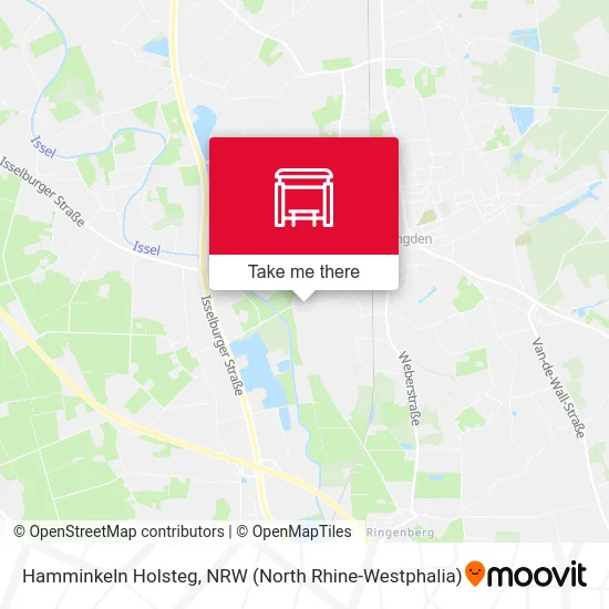 Карта Hamminkeln Holsteg