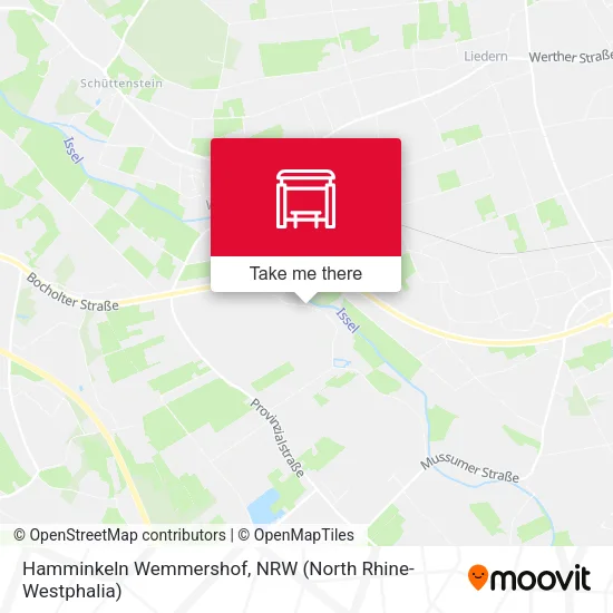 Карта Hamminkeln Wemmershof