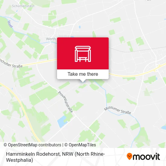 Карта Hamminkeln Rodehorst