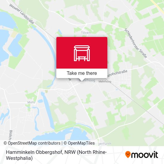 Карта Hamminkeln Obbergshof