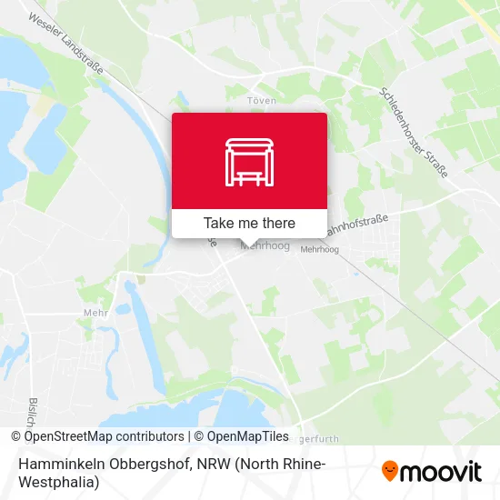 Карта Hamminkeln Obbergshof