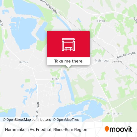 Hamminkeln Ev. Friedhof map