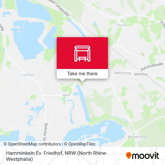 Hamminkeln Ev. Friedhof map
