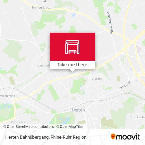 Herten Bahnübergang map