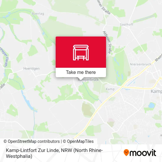 Карта Kamp-Lintfort Zur Linde