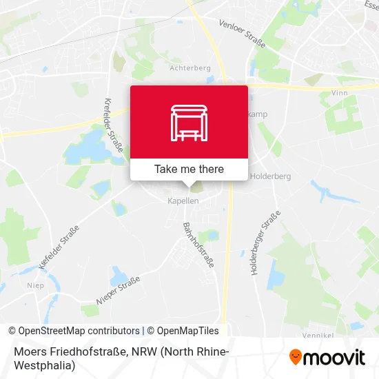 Moers Friedhofstraße map