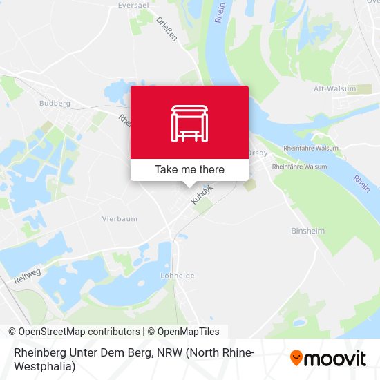 Rheinberg Unter Dem Berg map