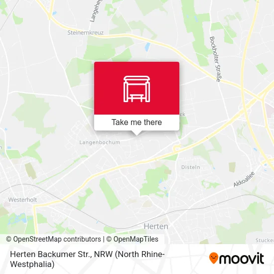 Карта Herten Backumer Str.