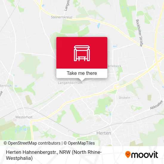 Карта Herten Hahnenbergstr.