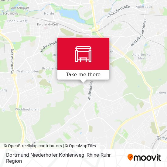 Dortmund Niederhofer Kohlenweg map