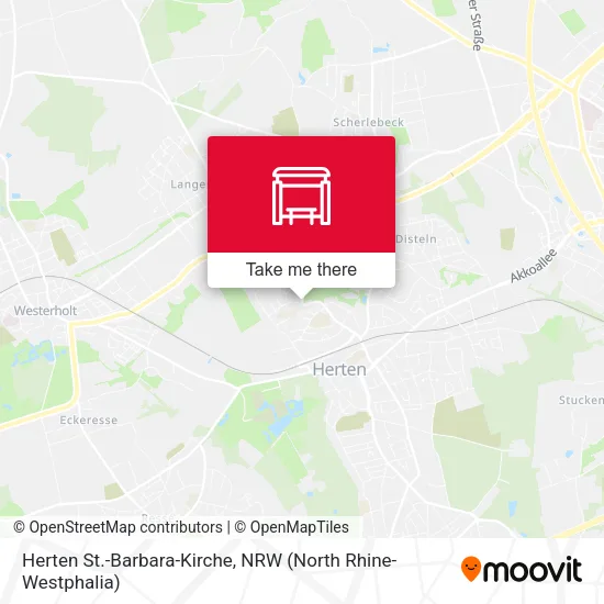 Карта Herten St.-Barbara-Kirche