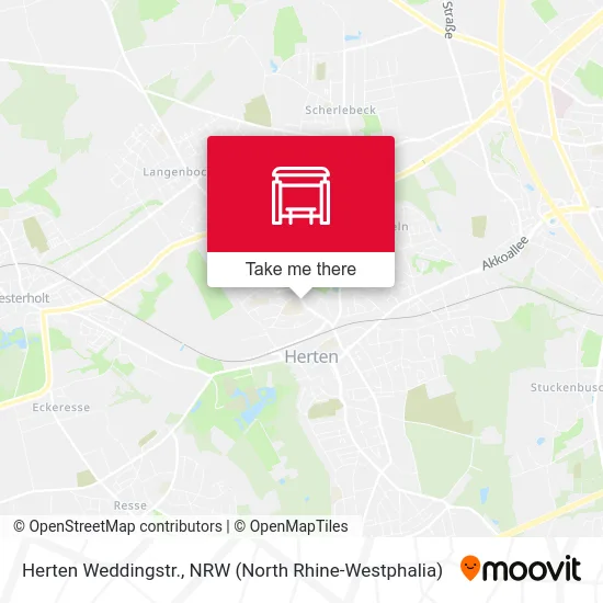 Herten Weddingstr. map
