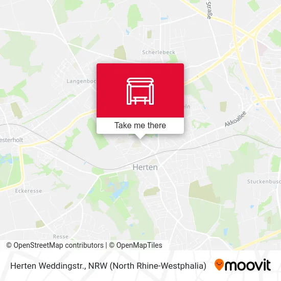 Herten Weddingstr. map