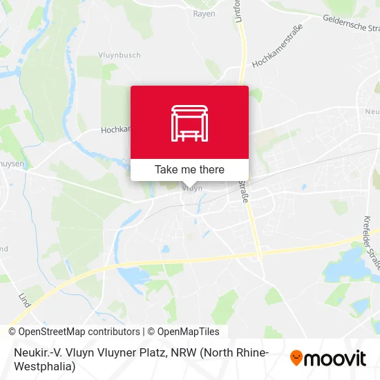 Карта Neukir.-V. Vluyn Vluyner Platz