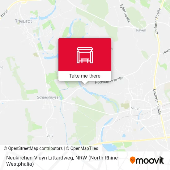 Карта Neukirchen-Vluyn Littardweg