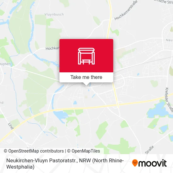 Карта Neukirchen-Vluyn Pastoratstr.