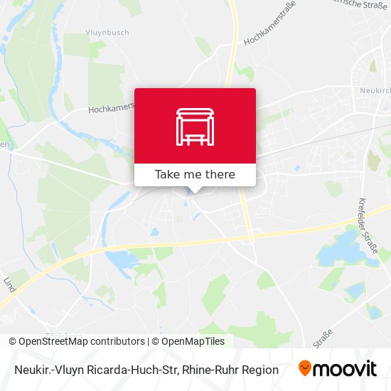 Neukir.-Vluyn Ricarda-Huch-Str map
