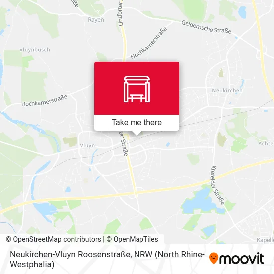 Neukirchen-Vluyn Roosenstraße map