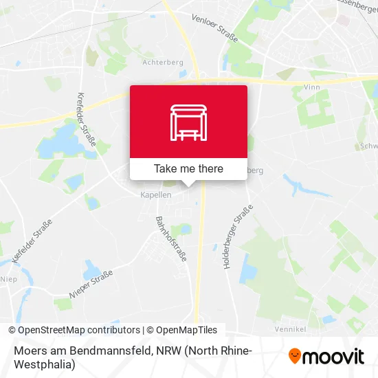Карта Moers am Bendmannsfeld