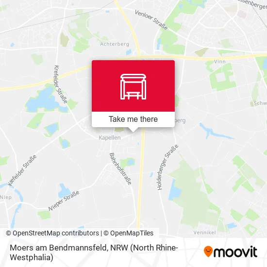 Карта Moers am Bendmannsfeld