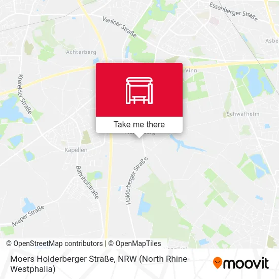 Moers Holderberger Straße map