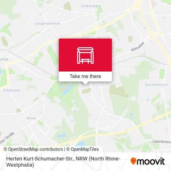 Карта Herten Kurt-Schumacher-Str.